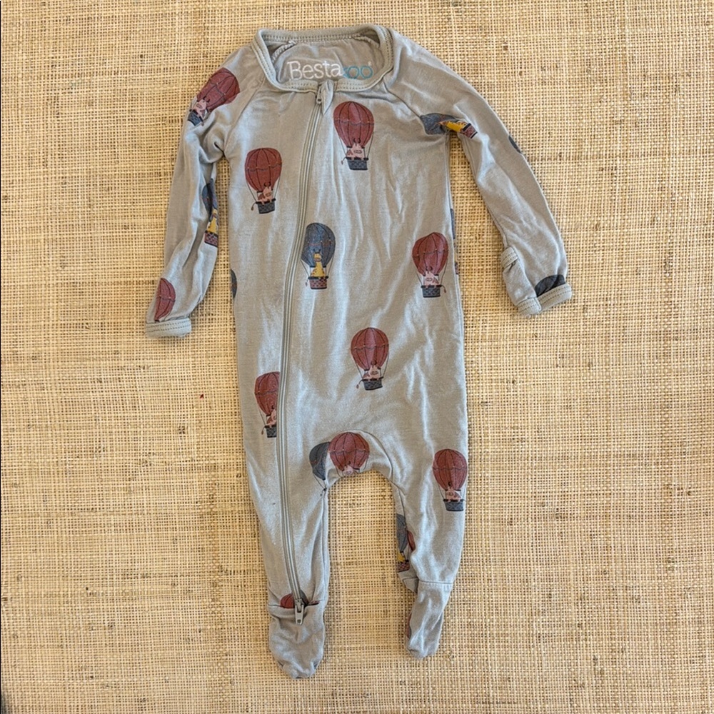 Bestaroo Bamboo Gray Hot Air Balloon One Piece